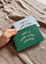 Kit Caderno Mini + 10 Fotos Polaroid